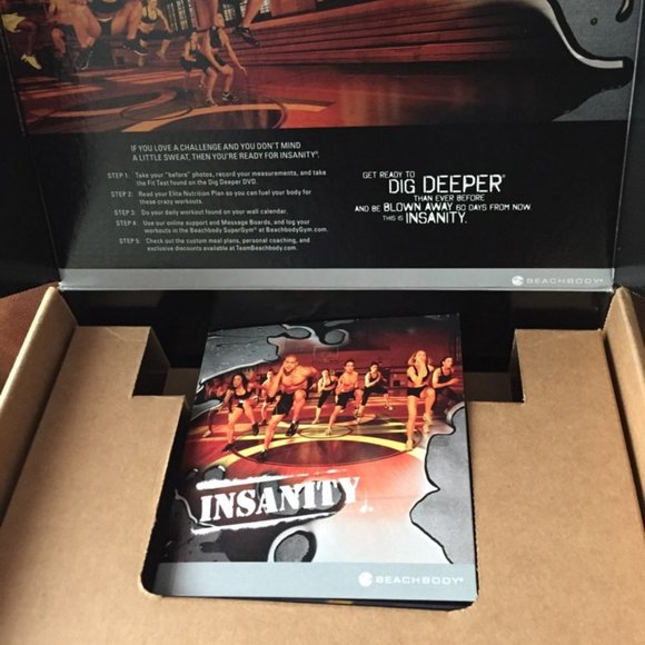 Insanity 60-Day Total-Body Conditioning Program (10 DVDs & Nutrition Guide) New - Picture 2 of 4